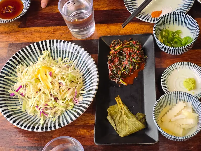 불꽃양다 밑반찬