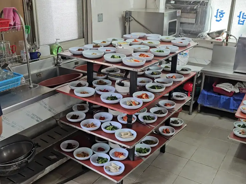 푸짐한 한정식 반찬