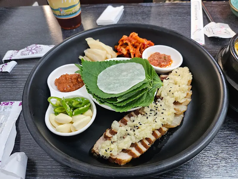 보쌈 한 상 차림