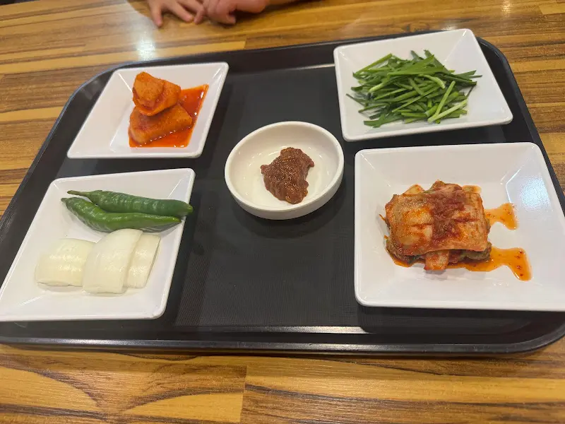 기본 반찬 클로즈업