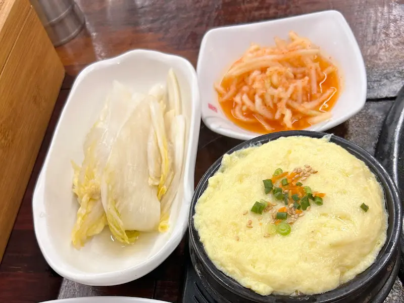 계란찜과 밑반찬