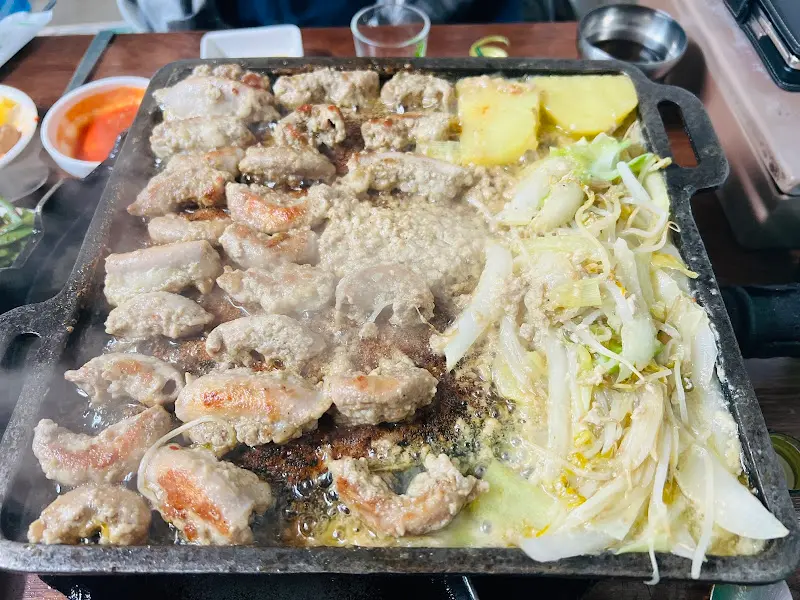 곱창과 김치