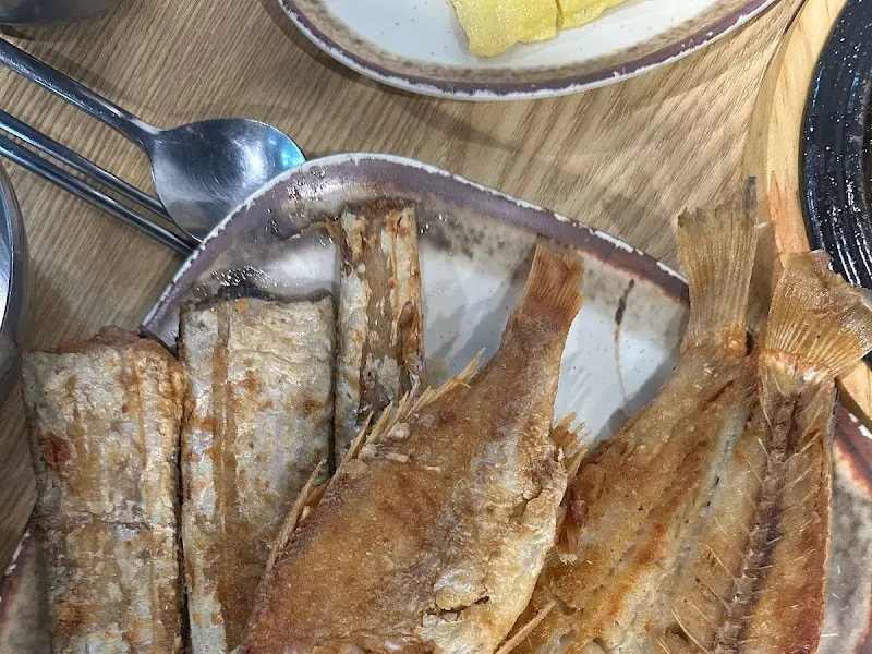 영춘식당 생선구이 근접샷