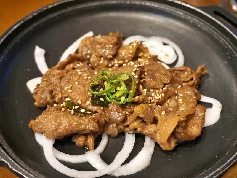 윤기가 흐르는 간장불고기