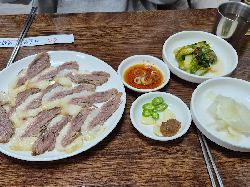 광명 평양냉면 기본반찬