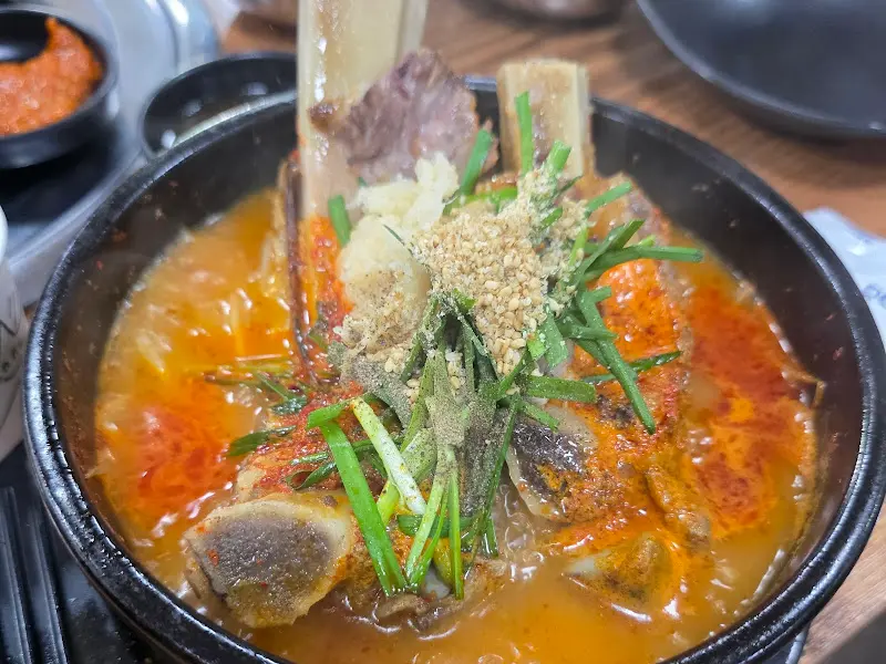 소갈비해장국 비주얼
