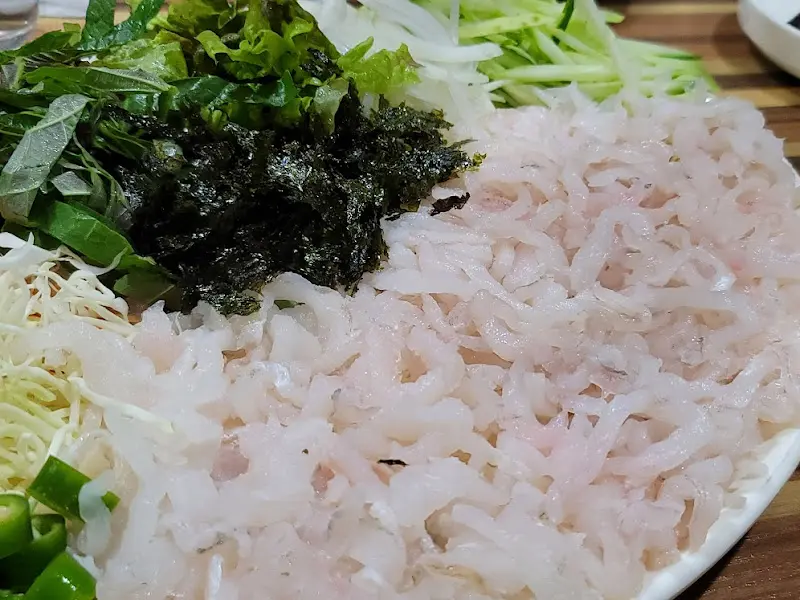 울진막회 막회 디테일 샷