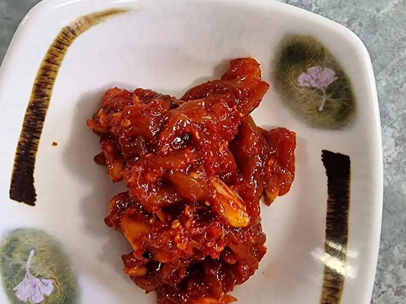 영호골식당 곁들임 반찬