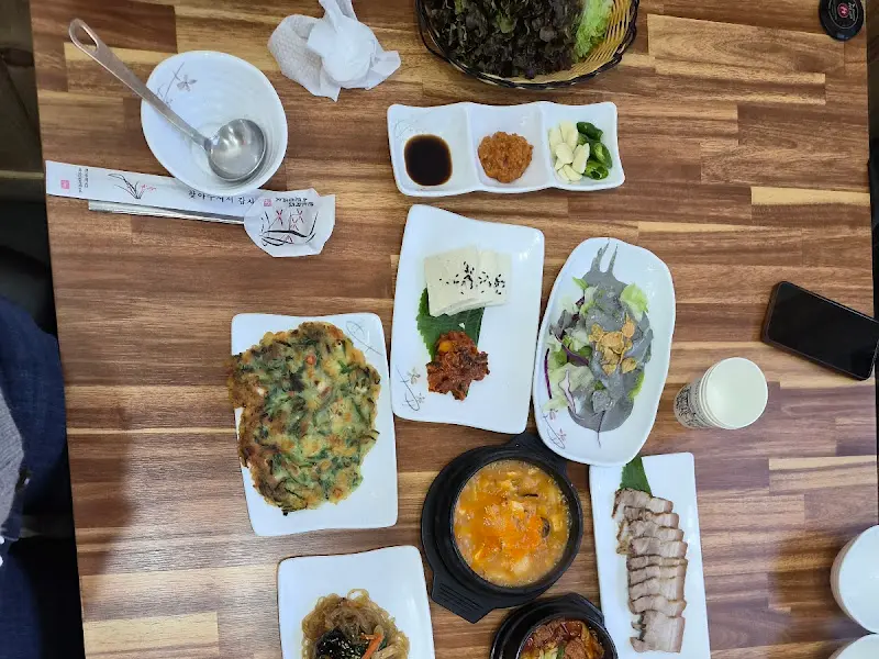 테이블 전체 샷