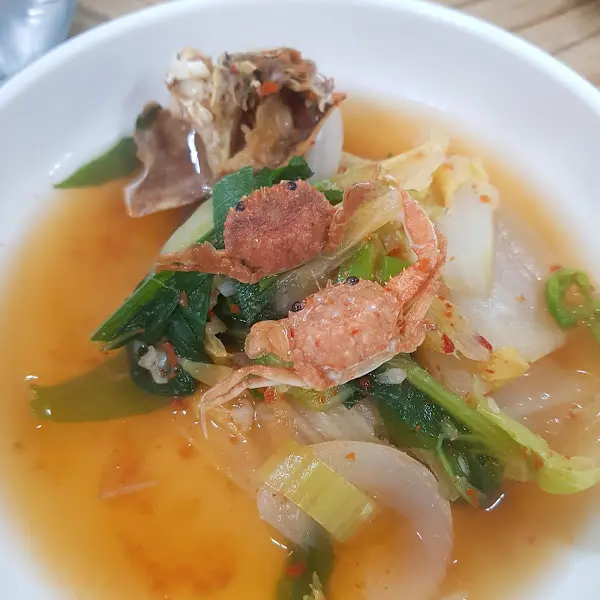 쭈꾸미 샤브샤브 근접샷