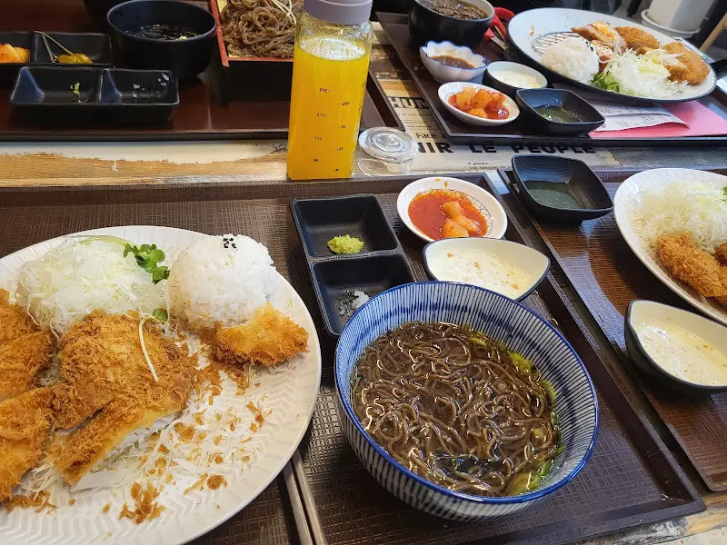 돈까스, 우동, 모밀