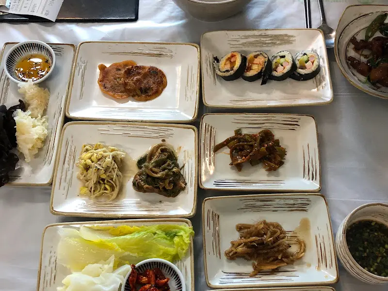 더덕 정식 반찬