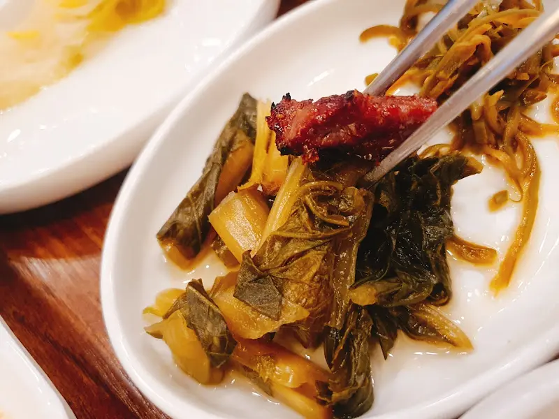 깻잎 장아찌와 함께