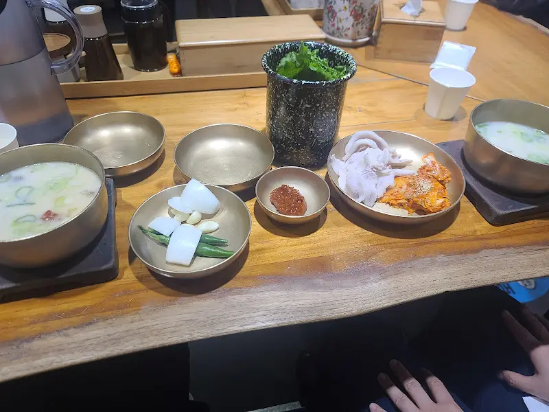 전체 테이블 세팅