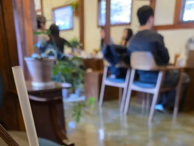 카페 내부 모습