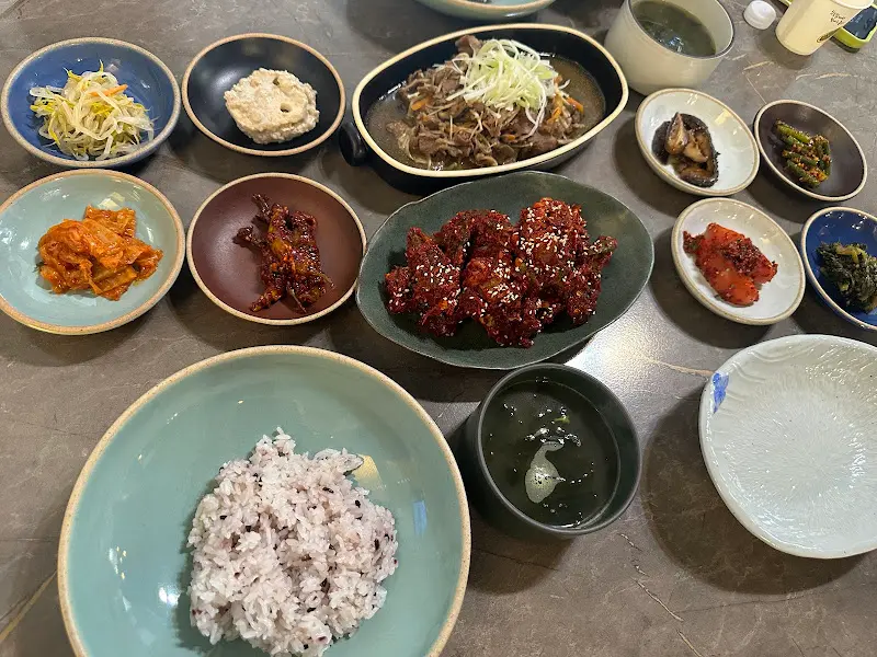 한상차림 항공샷