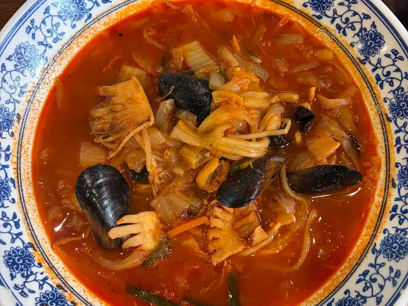 해산물이 듬뿍 들어간 짬뽕