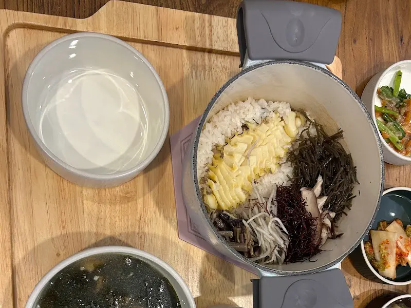 전복 솥밥 재료