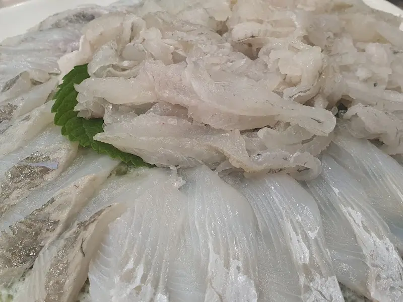 싱싱한 회 한 접시