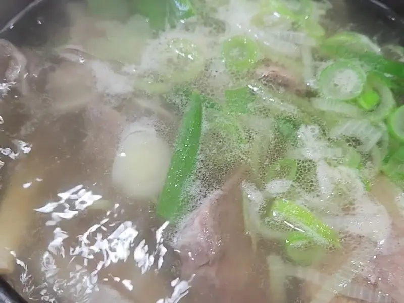 설렁탕의 모습