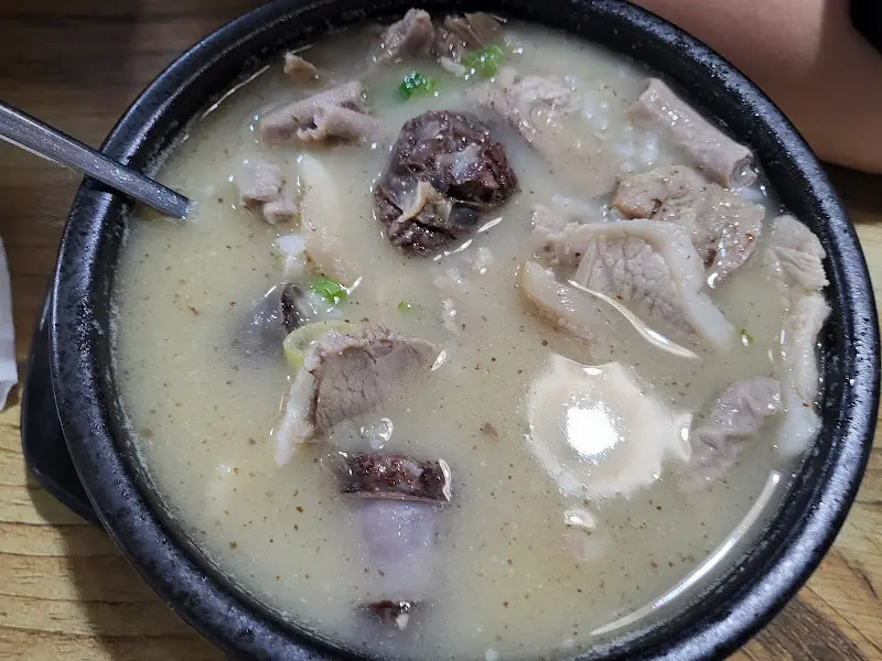 순대국밥