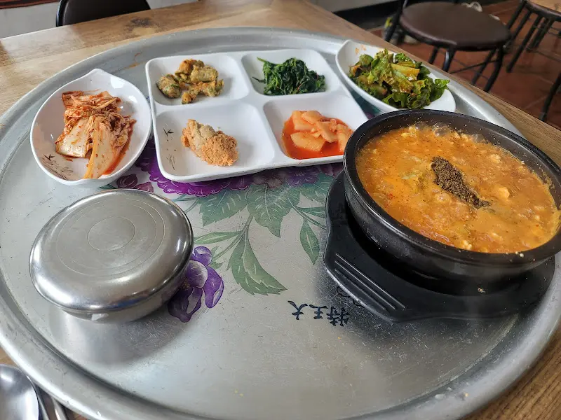 오천리 순두부 한상차림