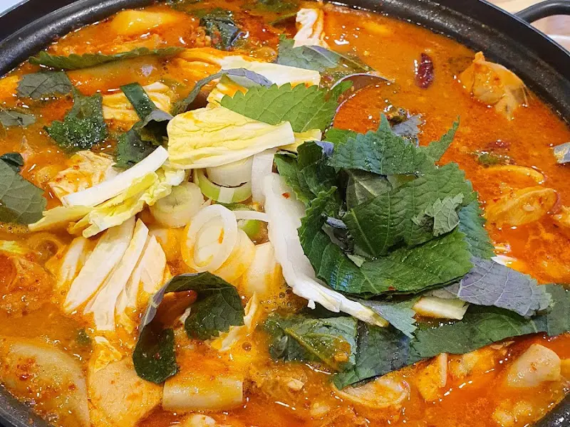 곱도리탕 근접샷