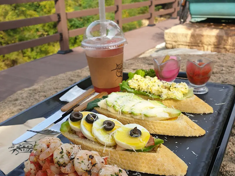 샌드위치와 자몽에이드