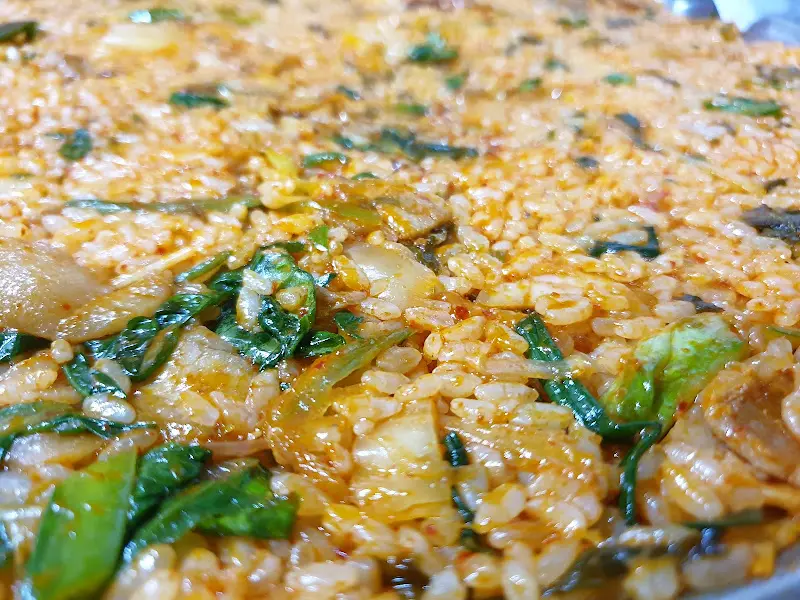 볶음밥 클로즈업