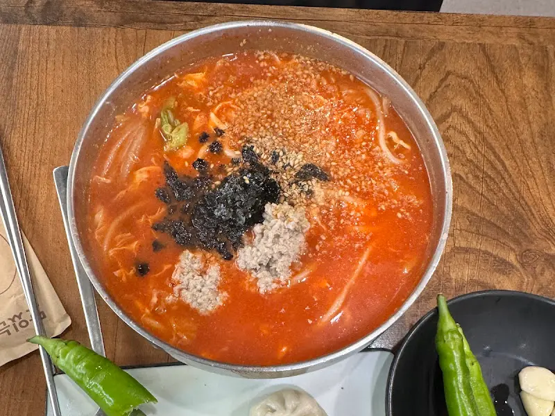 태양칼국수 얼큰칼국수