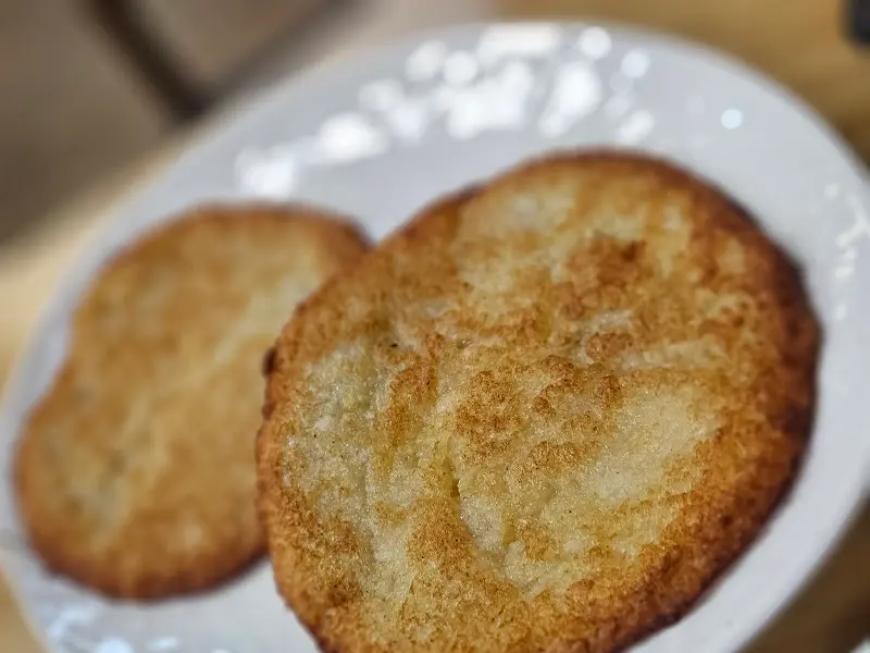 감자전 근접 사진