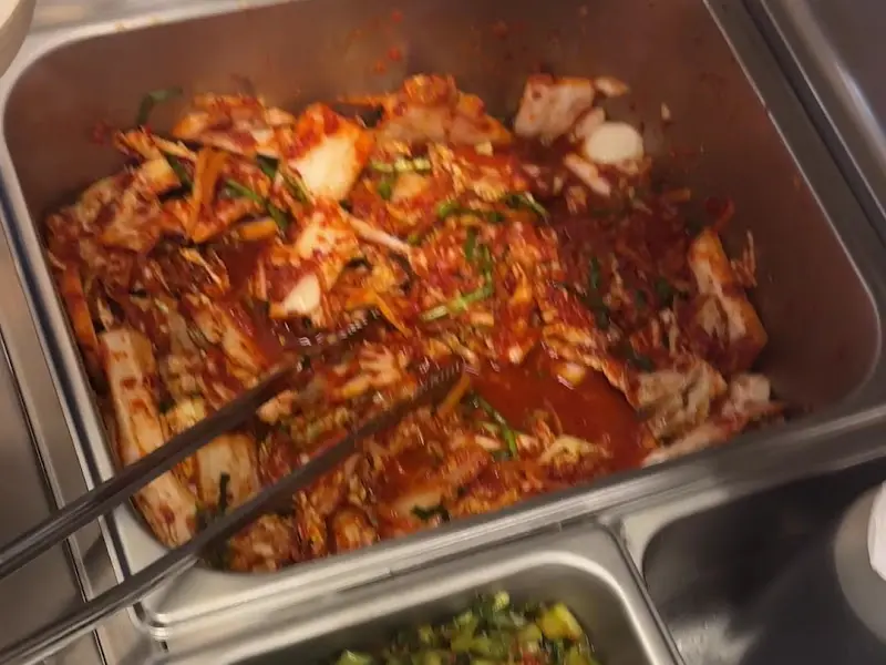 먹음직스러운 김치