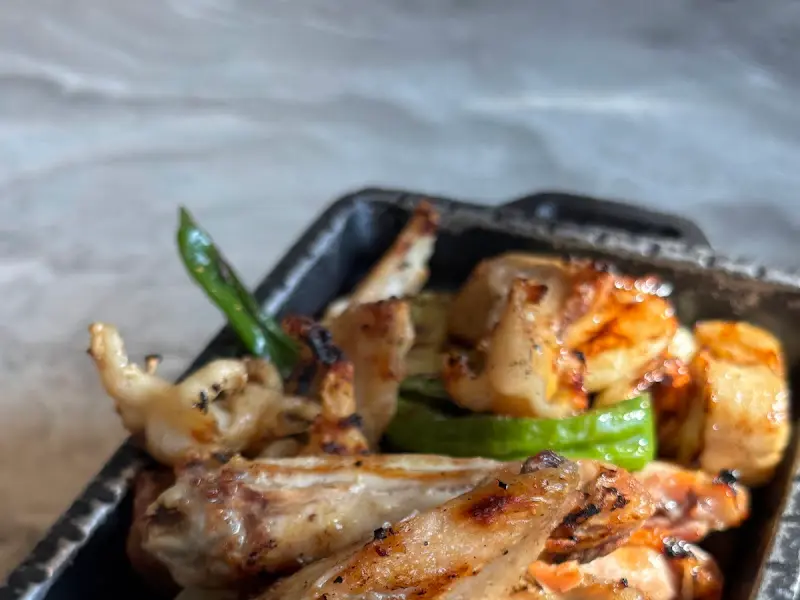 토리이에 닭구이 모듬