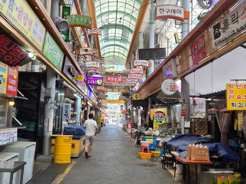 시장 골목 풍경