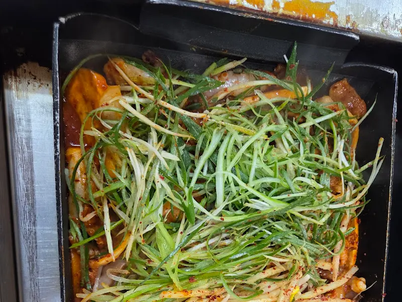 짬뽕철판두루치기 근접샷