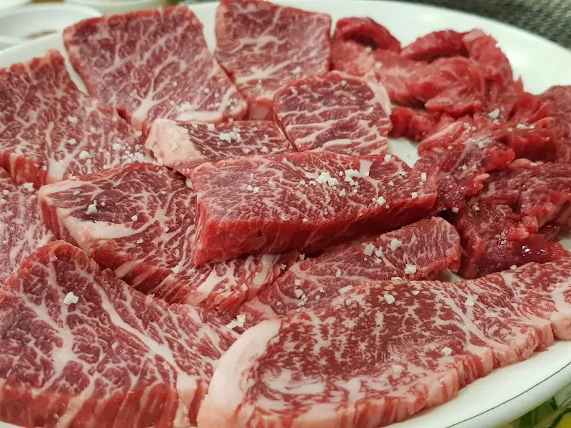 싱싱한 한우 구이