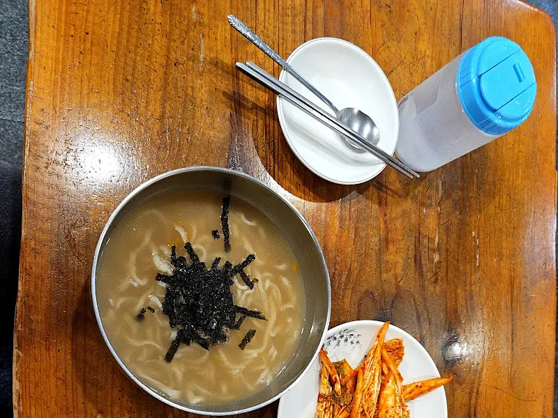 손칼국수 전체샷