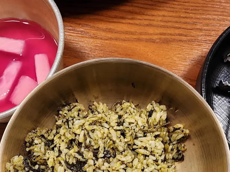 향긋한 곤드레밥