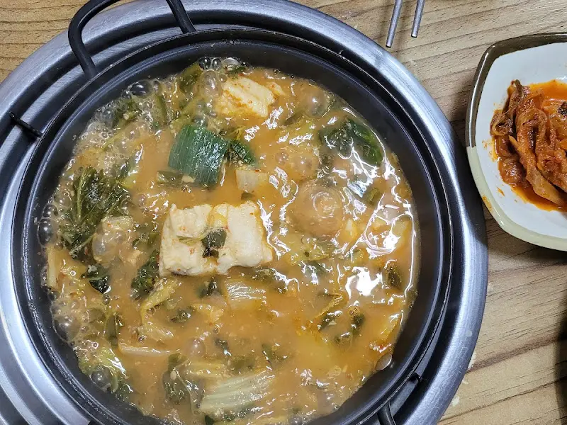 장어탕 확대샷