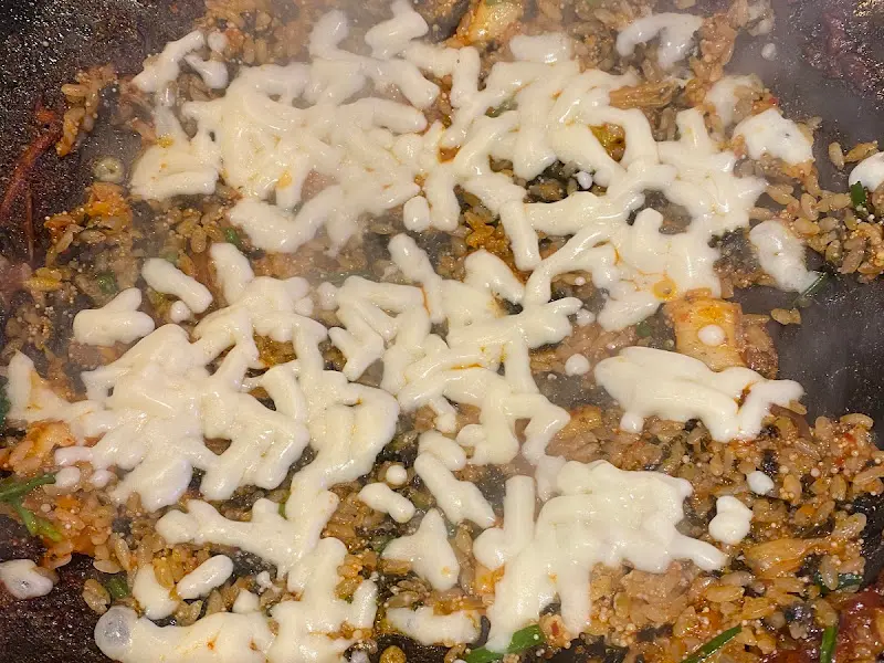 치즈 볶음밥