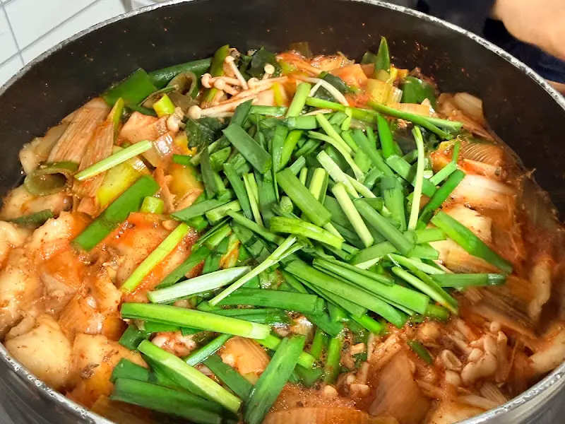 푸짐한 꾹저구탕 한 상 차림