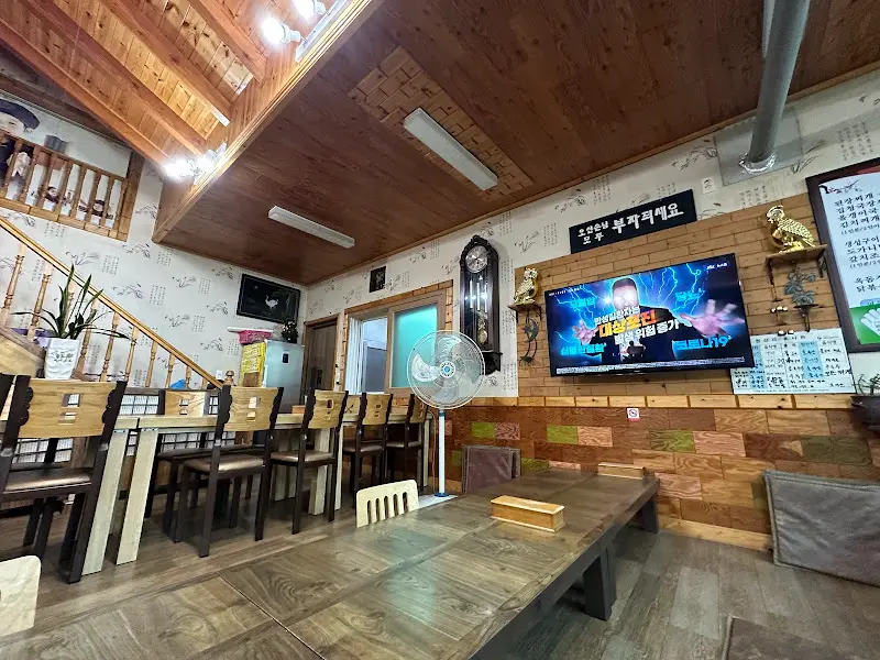 본래순대 괴산칠성점 내부 모습