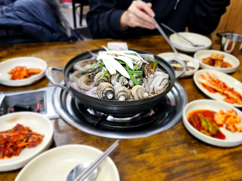 해물탕 한상차림