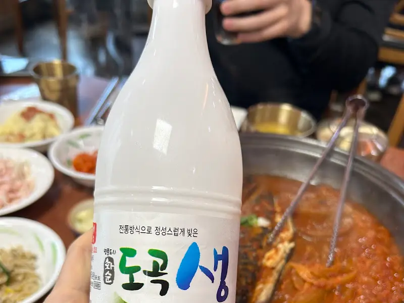 도곡생 막걸리 병