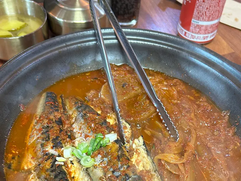 묵은지 고등어 쌈밥