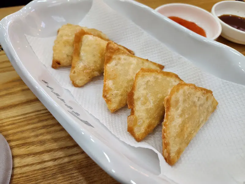 먕향비빔국수 치즈만두