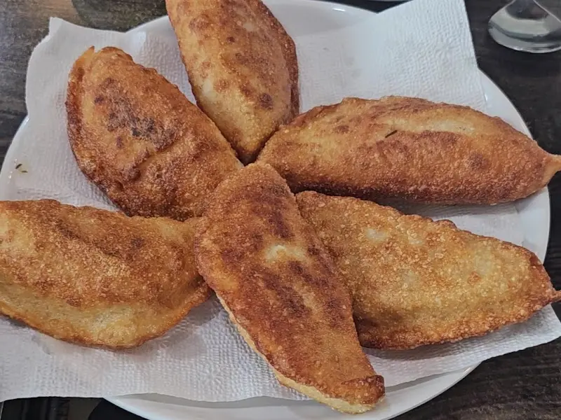 겉바속촉 군만두