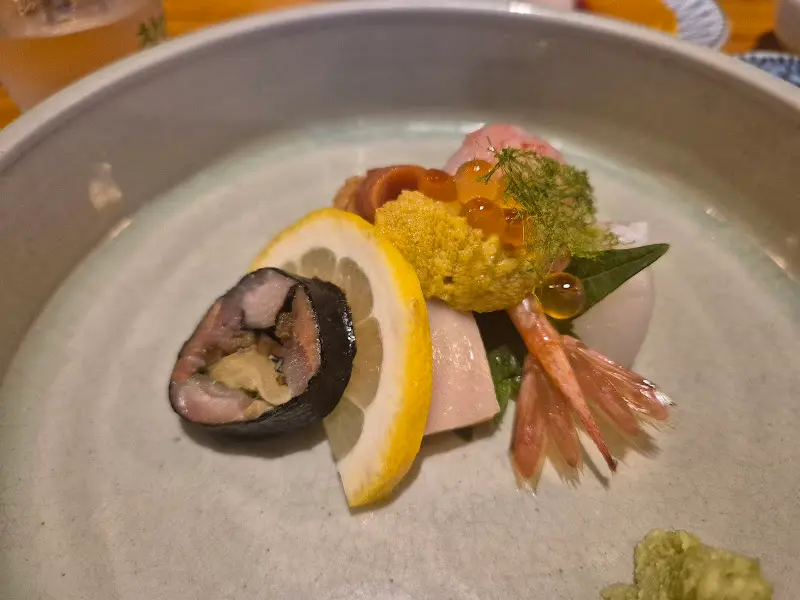 다양한 해산물 요리