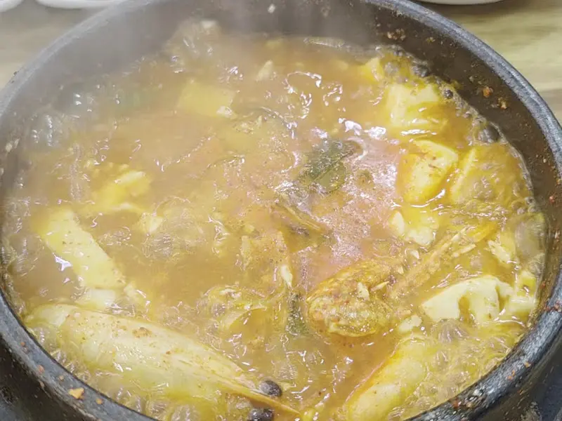 개성순두부 뚝배기