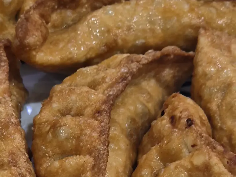 군만두 확대 사진